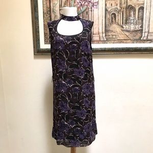 The limited Brown Purple Dress Choker Collar